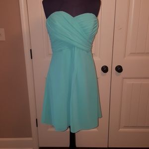 Teal dress